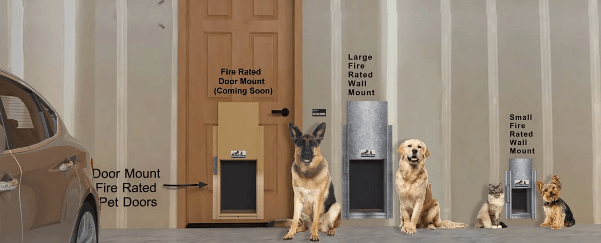 Doggy Door For Garage Clearance, Dog Flap For Garage Door