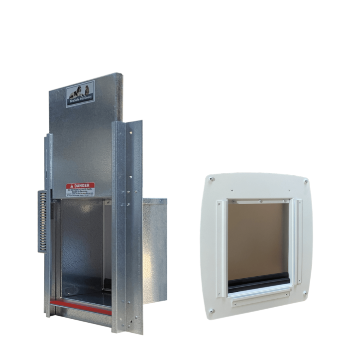 Small Wall Mounted FireRated Pet Door FireSafePetDoors