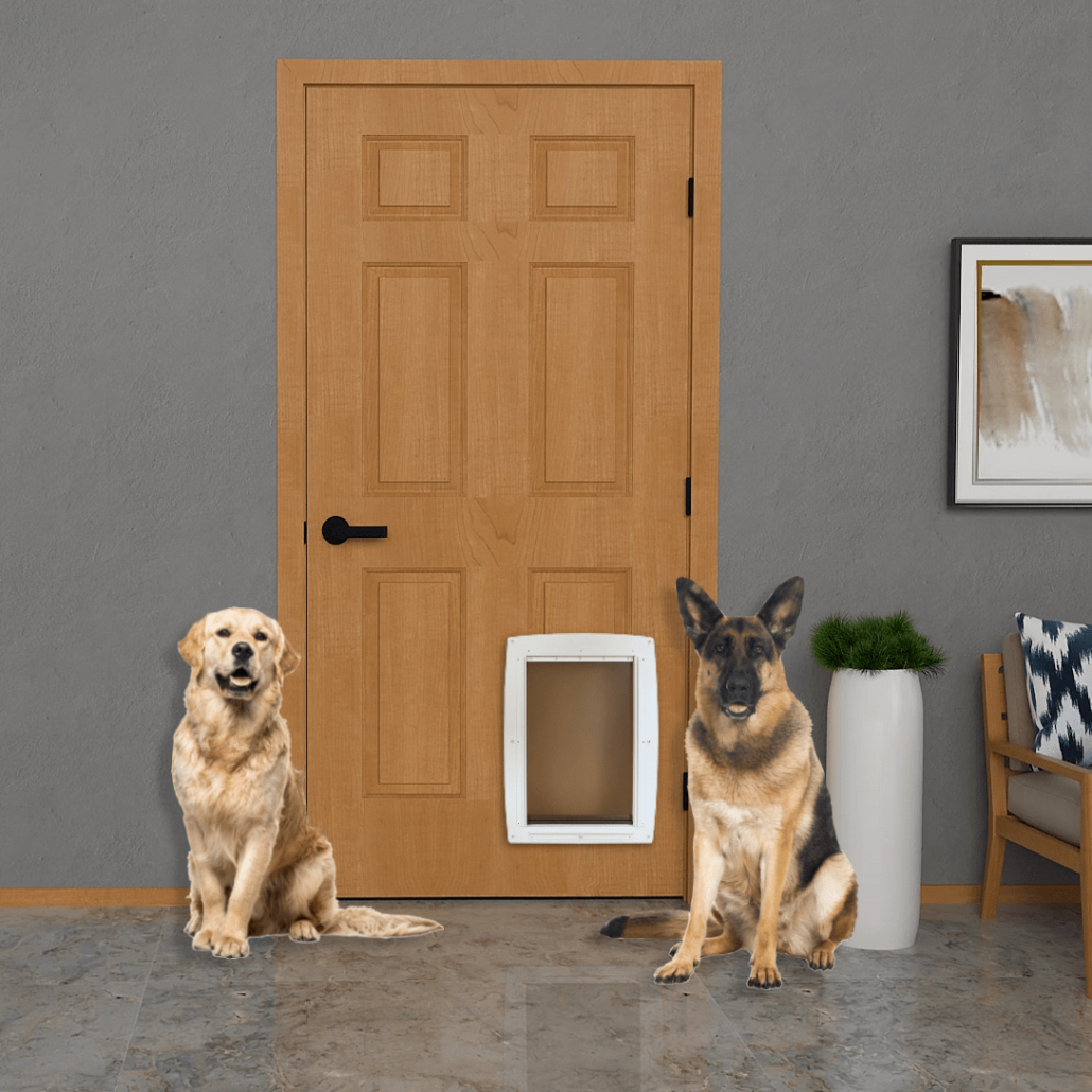 Large Door Mounted Fire Rated Pet Door FireSafePetDoors