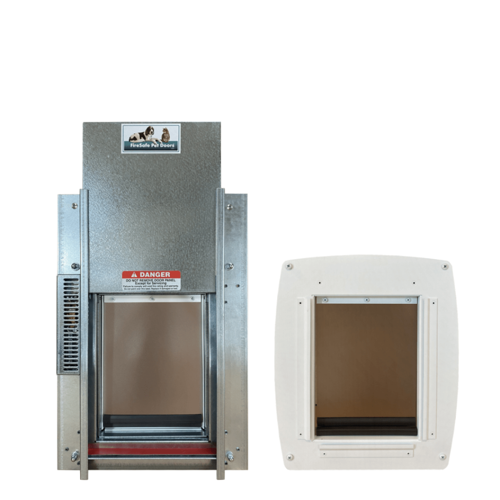 Small Door Mounted Fire Rated Pet Door FireSafePetDoors